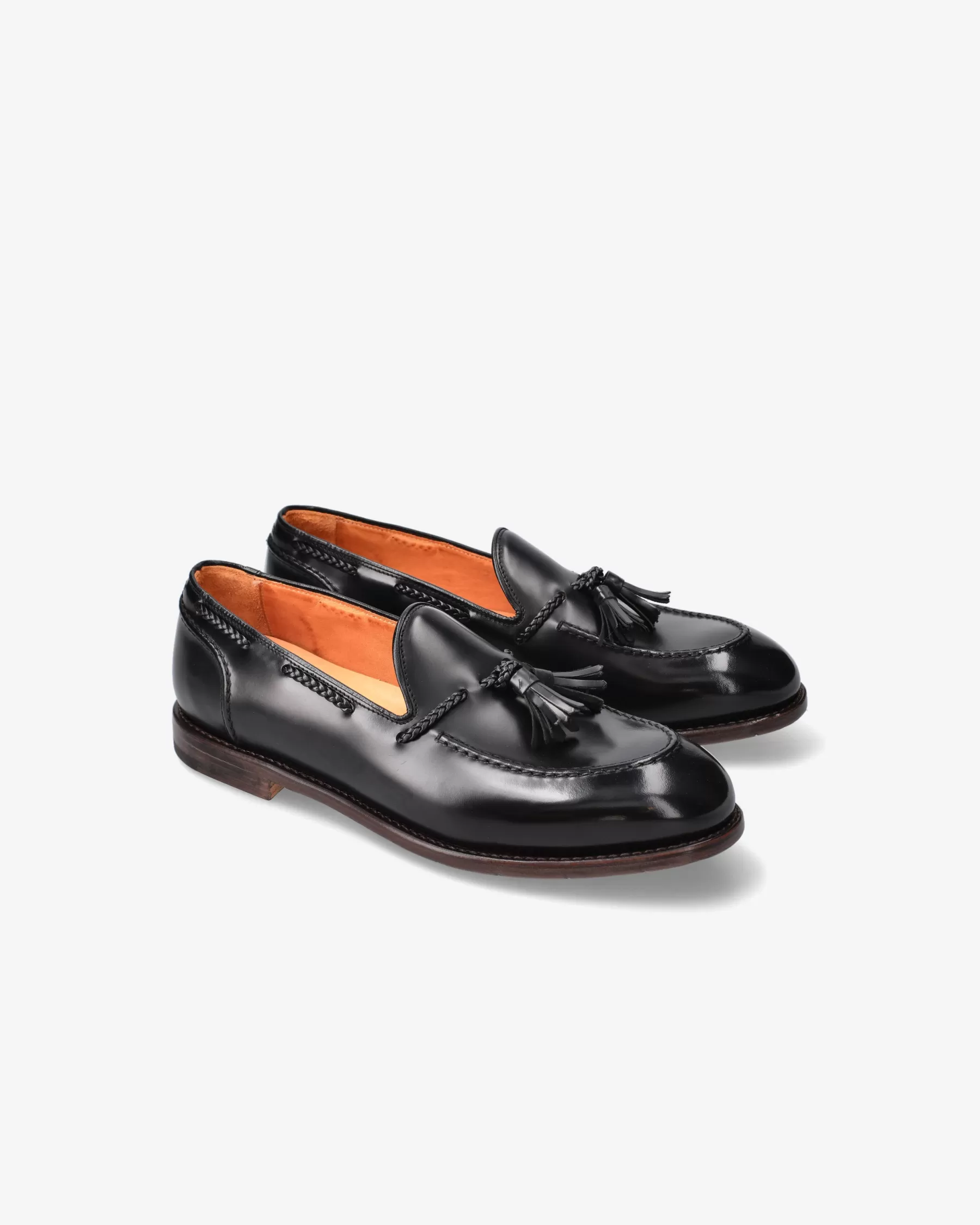 Premiata Mocassini>Mocassini Cola in vitello trendy nero