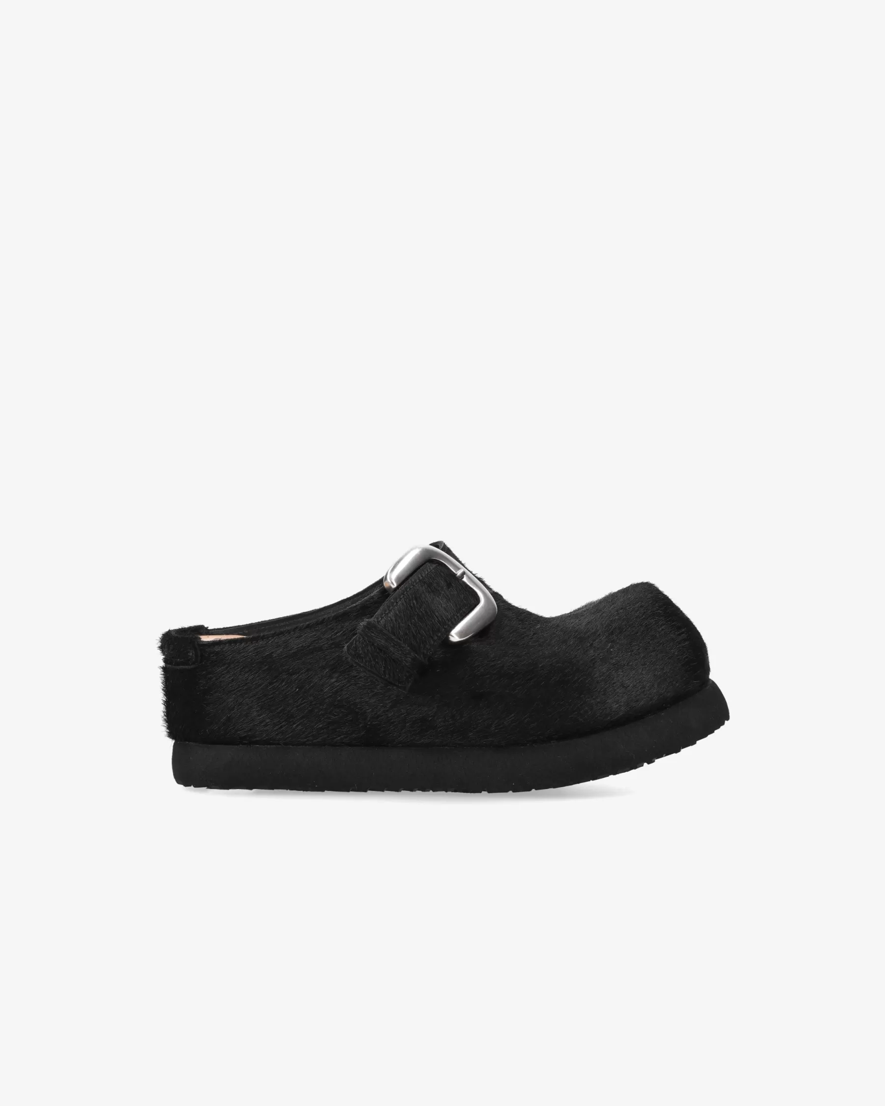 Premiata Slippers E Mules>Sabot in cavallino nero